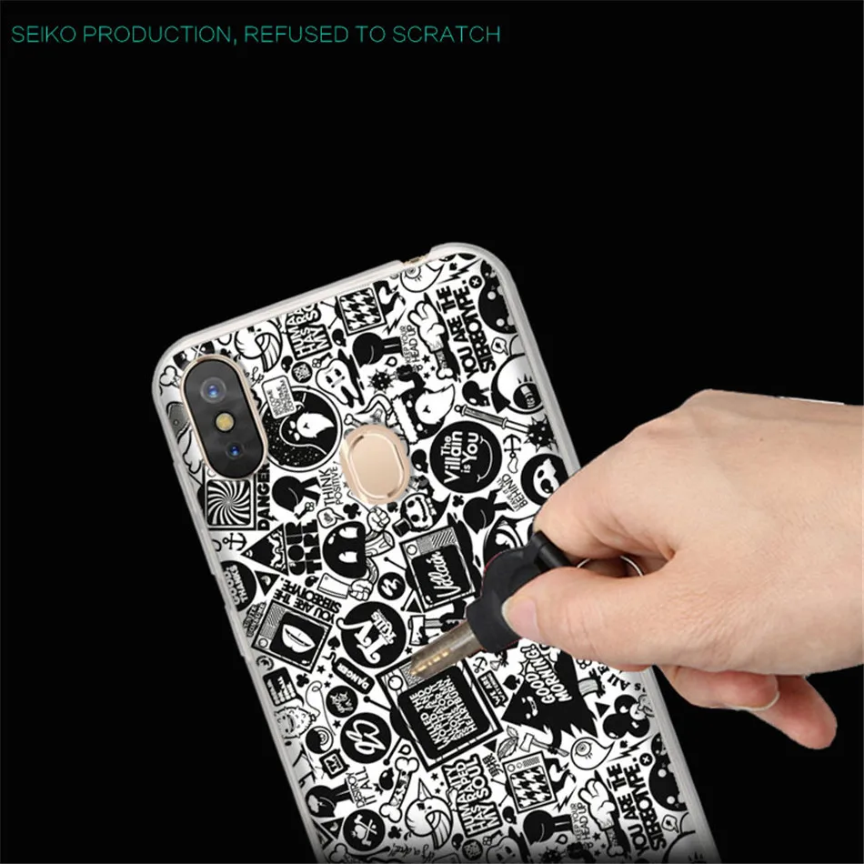 Funda Leagoo S9 Case Cool Design Cartoon Print Shell Luxury Soft Silicone for Cover 5.85inch Mobile Phone Cases |
