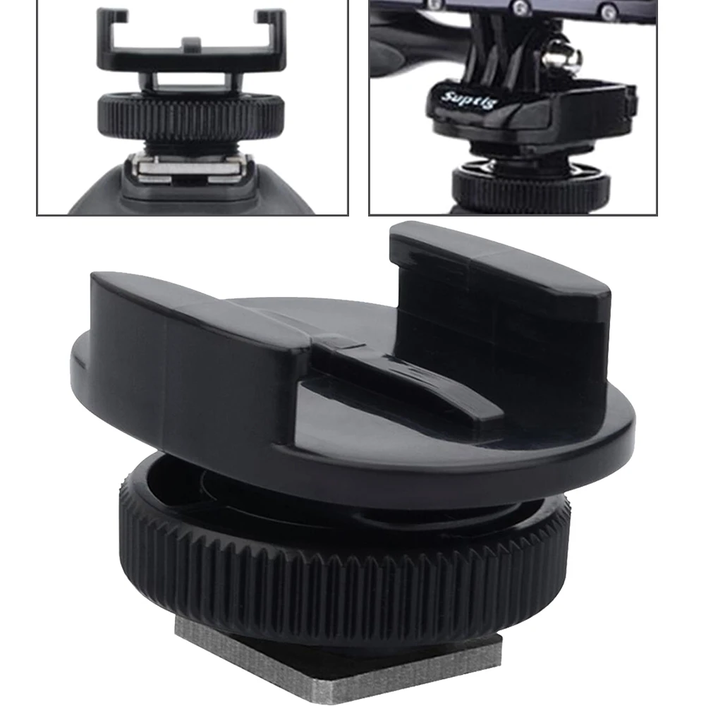 Extend Port Universal Replacement Adjustable Adapter Smooth Durable 360 Degree Hot Shoe Base Sports Camera Parts For GoPro | Электроника