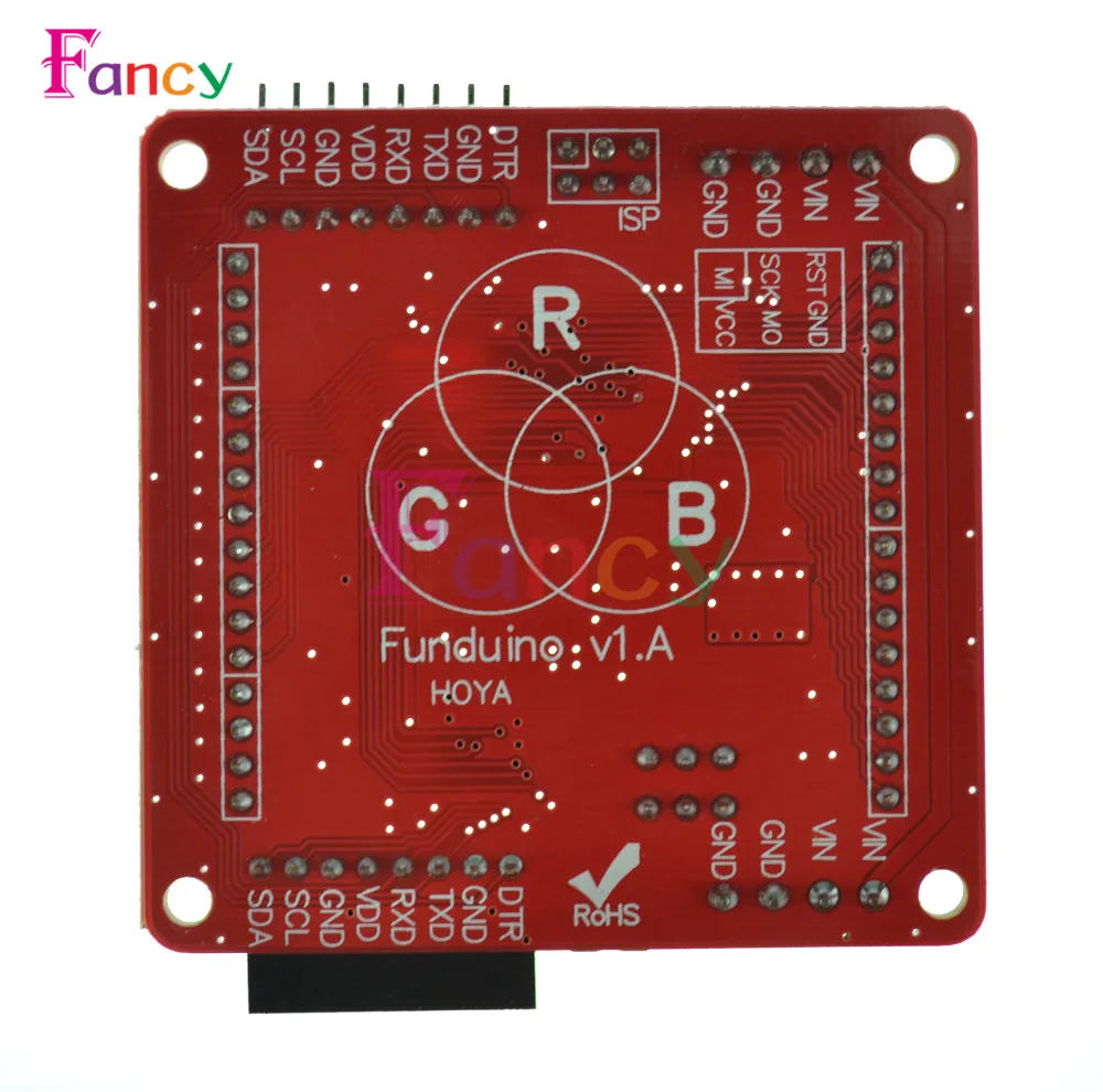 Полноцветная Радуга цвета duino V2.0 матрица RGB светодиодный драйвер щит для