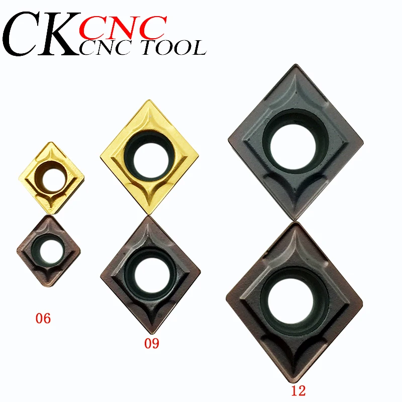 CCMT060204/08 09T304/08 120404/08 Carbide Inserts CNC Tools Processing stainless steel and cast iron blade  cost performance enlarge