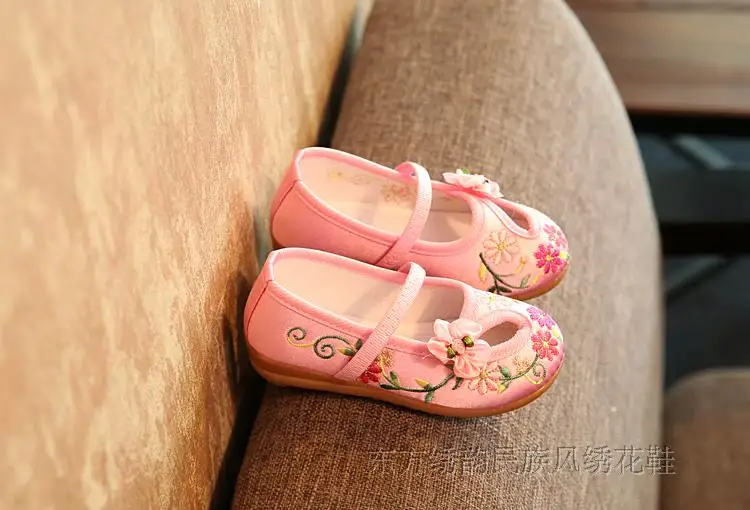 Новинка 2017 года мягкая дышащая детская Тканевая обувь в стиле старого Пекина