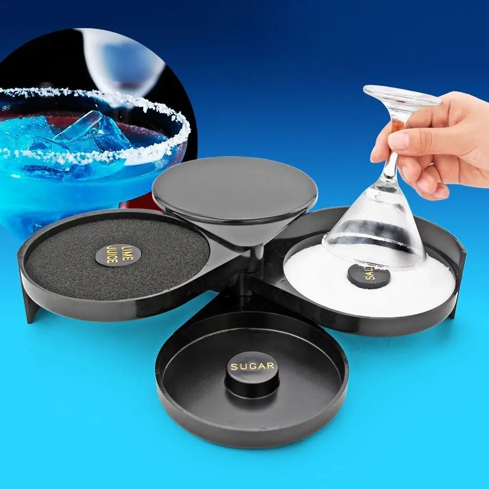 Новинка 2018 стеклянные ободки 3 уровневый сахар в соли Маргарита Коктейльные