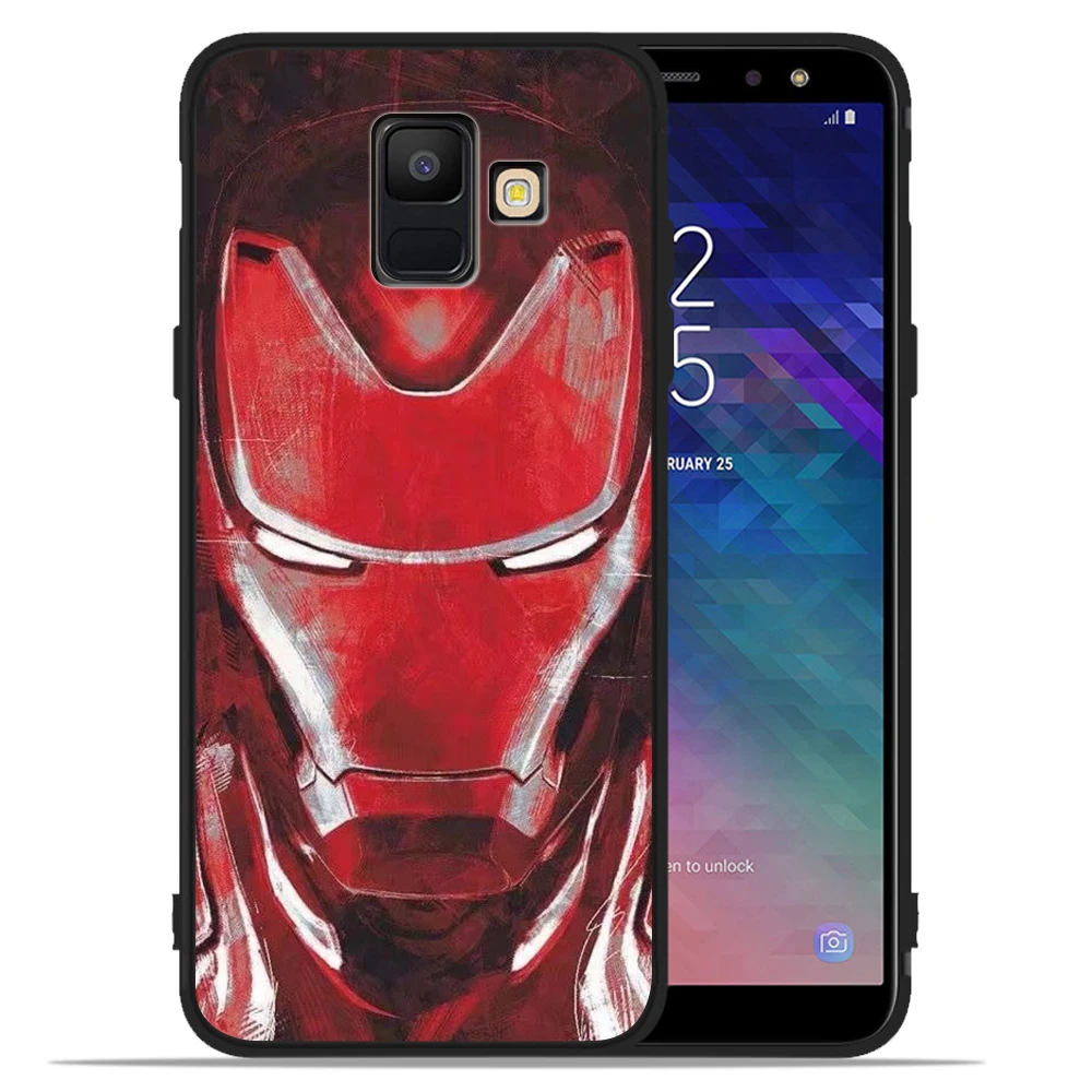 17 Чехол Marvel, Железный человек, яд, Дэдпул, Человек-паук, для samsung Galaxy A750 A9 A6 A7 A8 Plus A3 A5 A7, оболочка - Цвет: 17