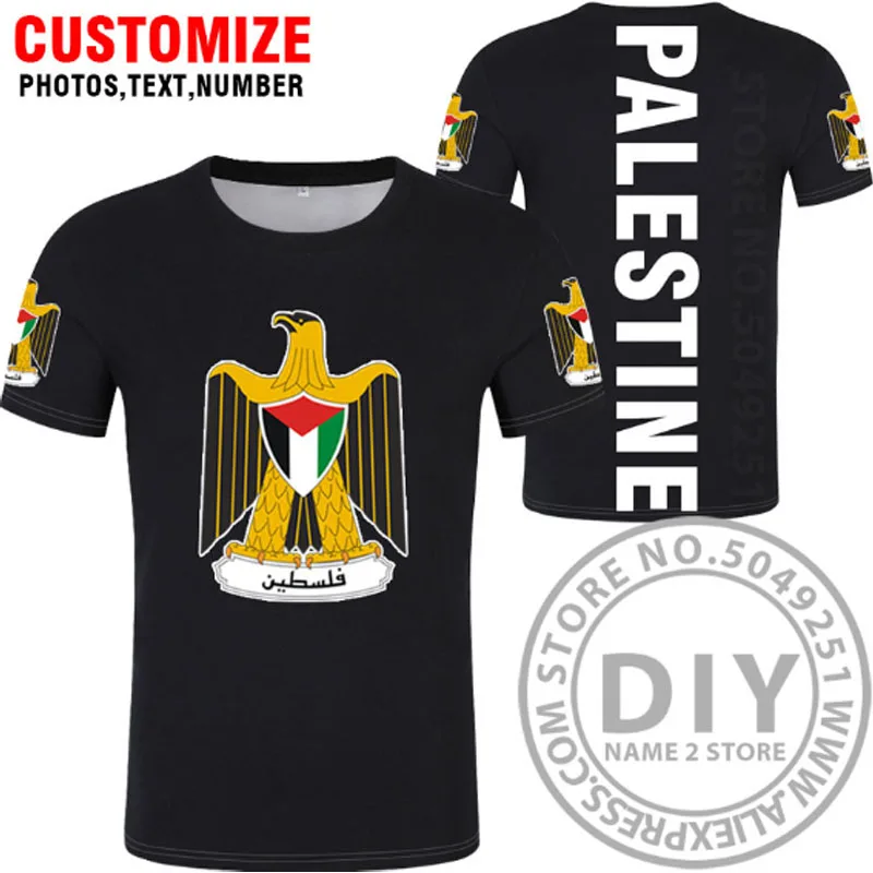 Style 9 Футболка с надписью «palestina» «сделай сам»,, на заказ, с именем и номером palaestina, футболка с флагом страны, tate palestina, одежда с логотипом для колледжа - Цвет: Style 9
