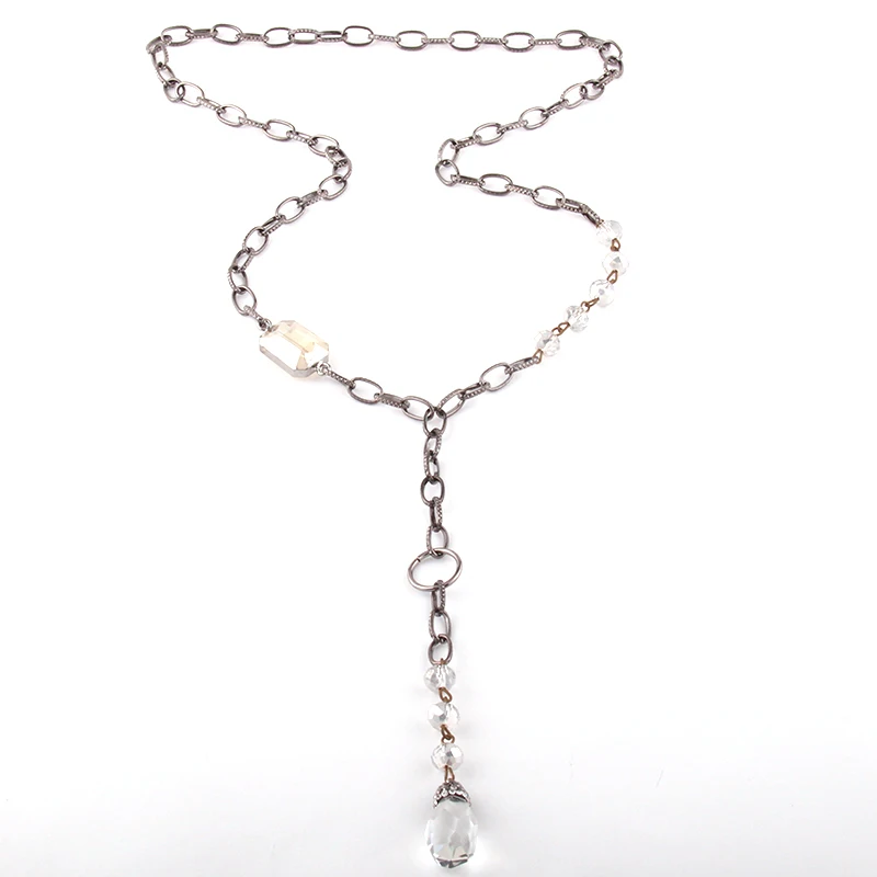 MOODPC модные богемные ювелирные изделия стеклянный хрульный стальной Розарий