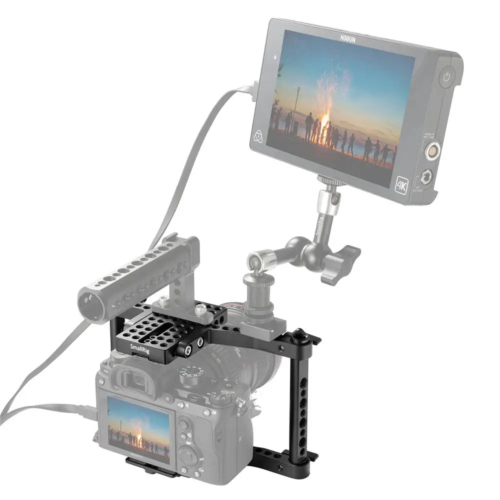 Клетка для камеры DSLR SmallRig Versaframe с регулируемыми сырными стержнями Panasonic GH4/GH3/GH2/ Sony