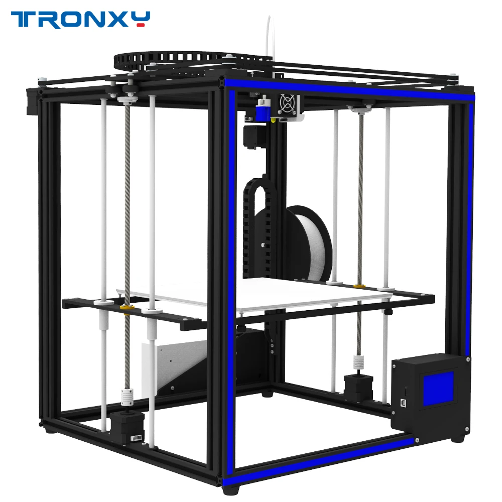 Новый дизайн X5SA 3d принтер DIY комплект полностью металлический 3 5 дюймов сенсорный