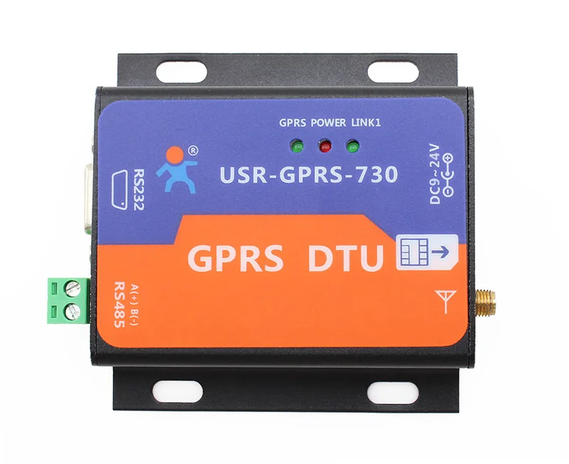 USR GPRS232 730 бесплатная доставка конвертер Последовательный RS232 RS485 к GSM GPRS DTU