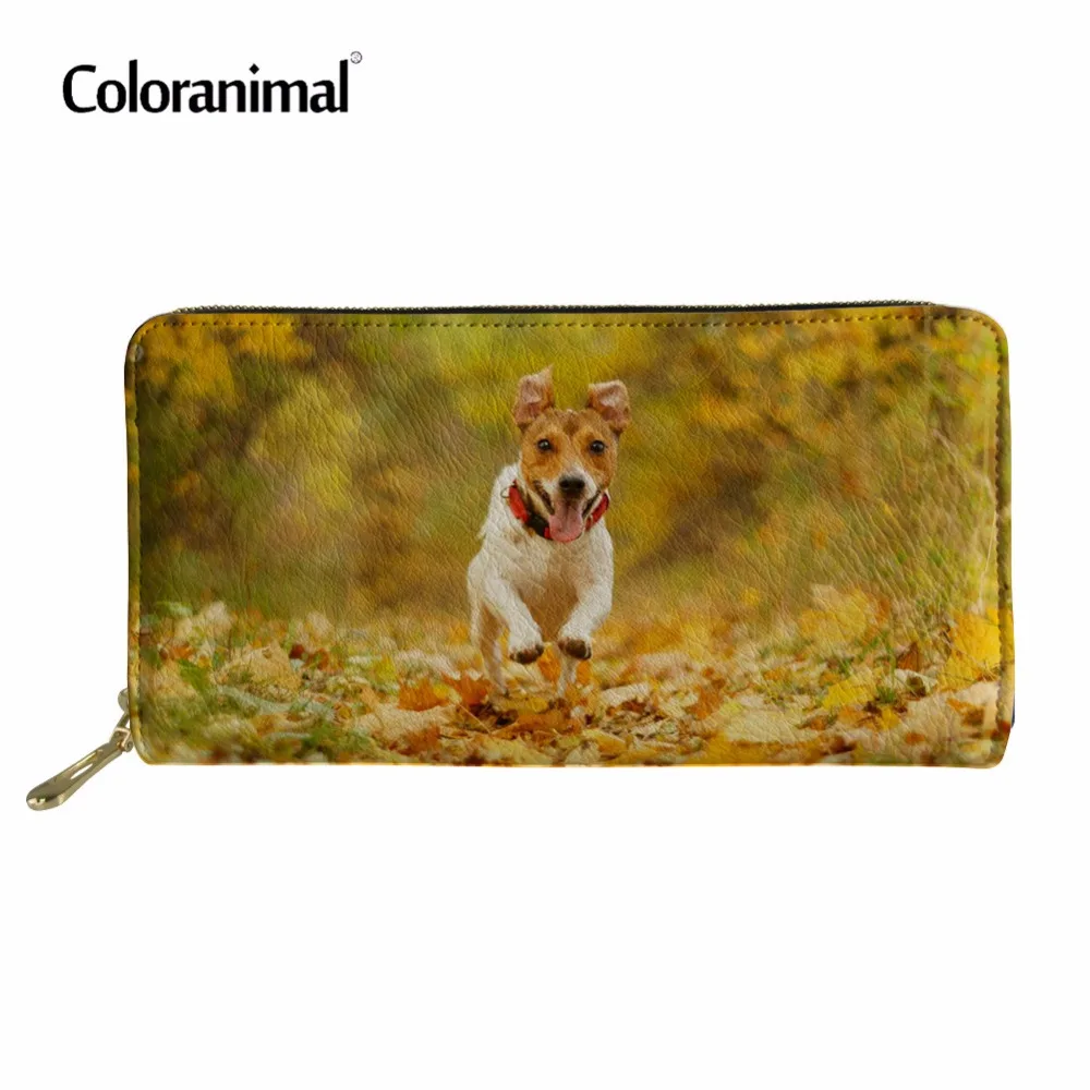 Повседневный Кошелек Coloranimal для женщин и мужчин экологически чистые длинные