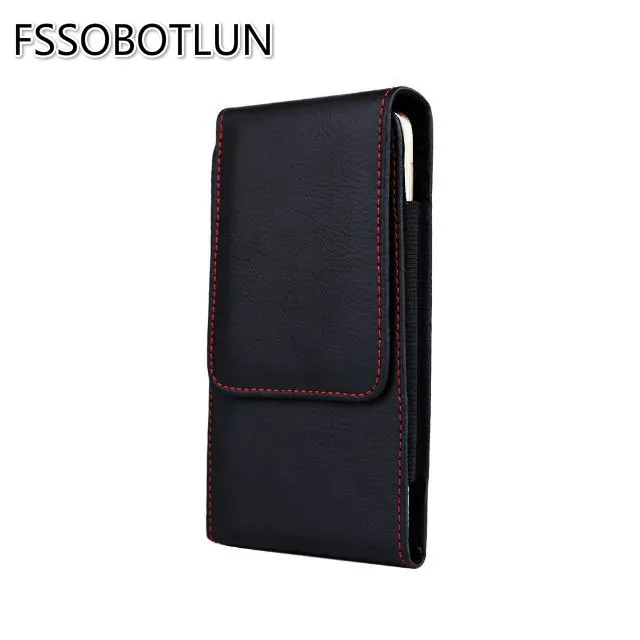 FSSOBOTLUN,5.5-6.0"For Meizu M5 note Phone Holsters PU Leather Case Clip Belt Pouch Bag For Meizu PRO 6 Plus/MX6/E2/U20/m3 note