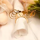 Индивидуальные украшения для стола для жениха и невесты, свадебные кольца для салфеток на заказ, кольцо для салфеток с акриловой огранкой, свадебные украшения