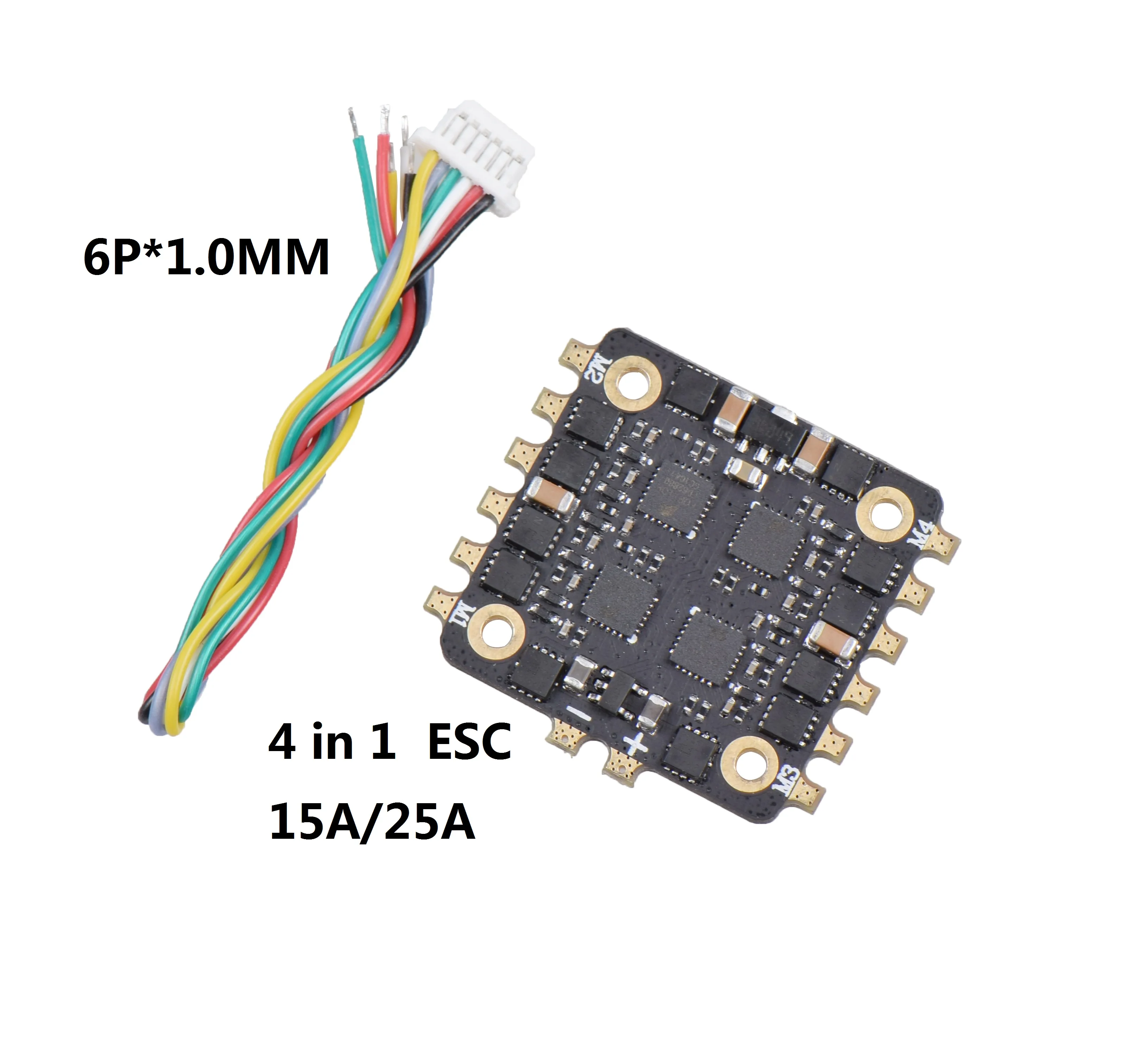EM15A/25A 2 4S Dshot600 blheli _ S 4 в 1 ESC для FPV гоночного дрона|Детали и аксессуары| |