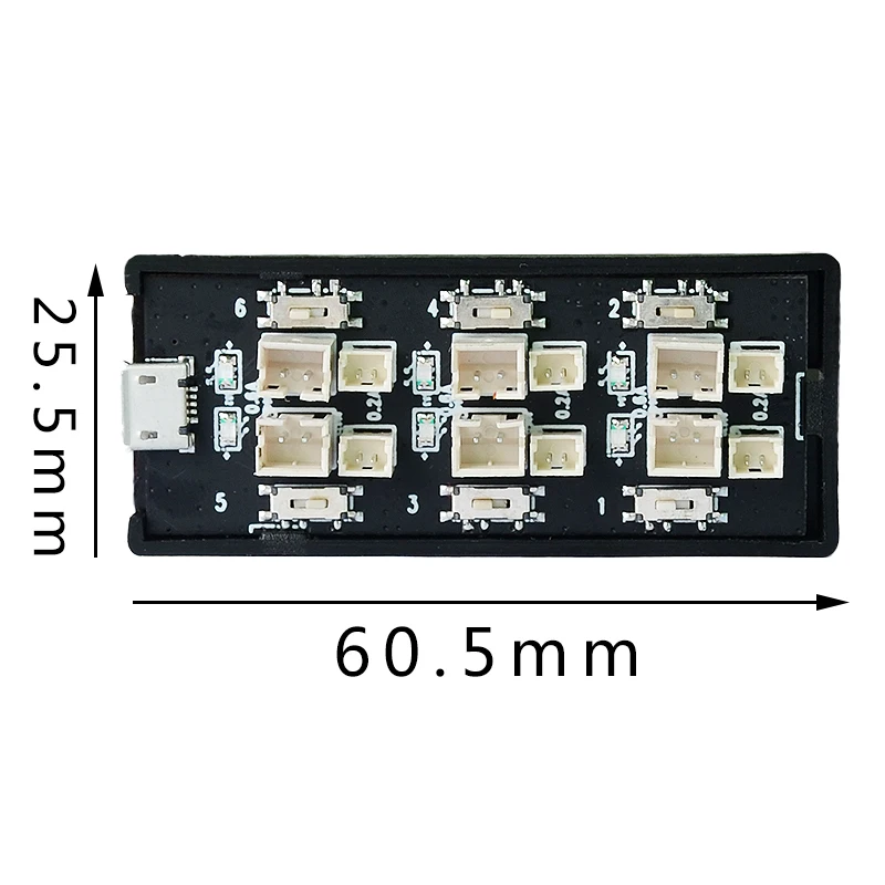 6CH USB 3 8 V 1S LiHv Lipo плата адаптера для зарядки аккумулятора 4 35 зарядное устройство