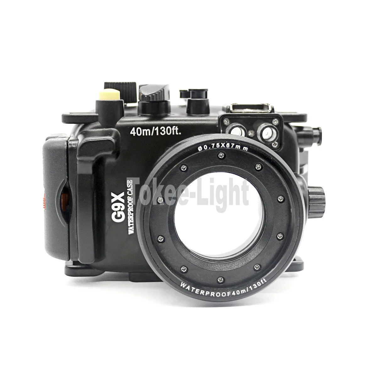 40 м водонепроницаемый футляр для подводной камеры корпус Canon G9X|Чехлы экшн-камер| |