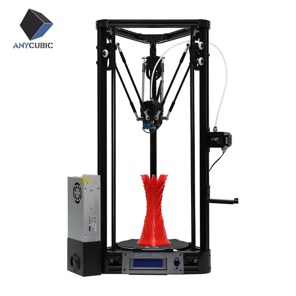 ANYCUBIC Kossel 3d принтер Impresora 3D авто уровень платформенный шкив линейная направляющая