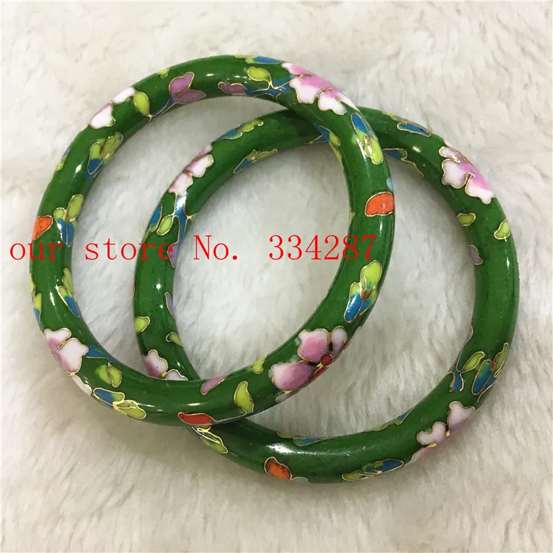 Оптовая продажа 1 шт КИТАЙСКИЙ ручной работы перегородчатая эмаль манжеты полые