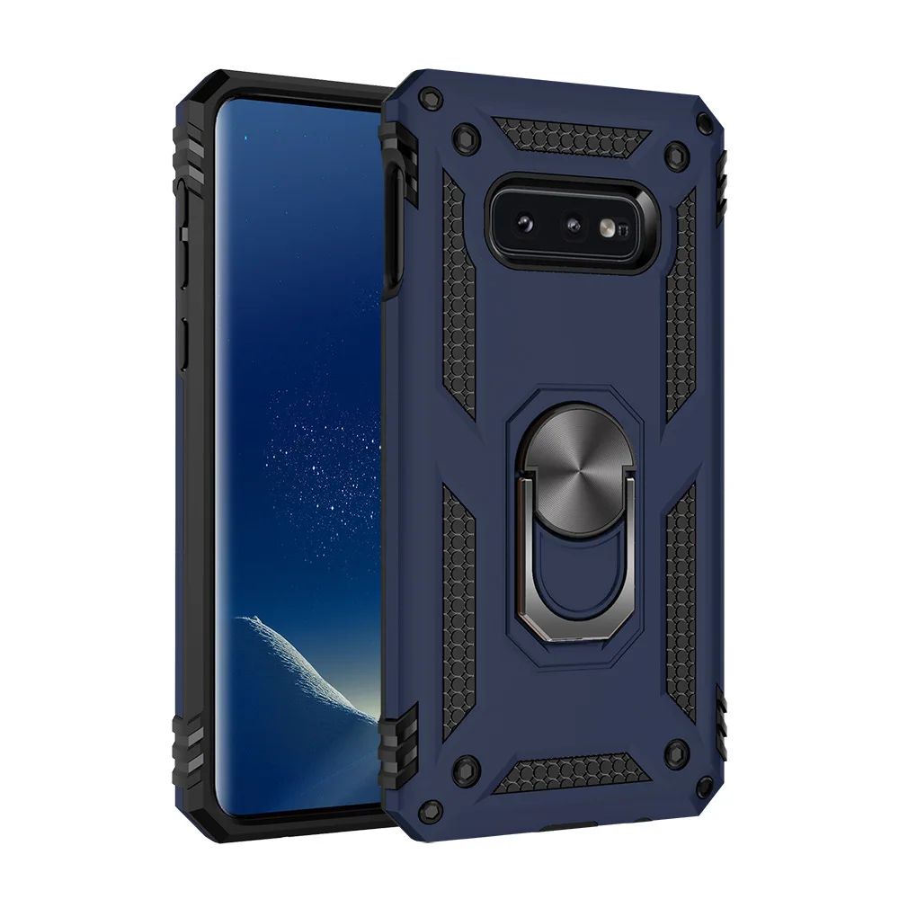 10 шт./лот кольцевой держатель Kickstand противоударный бронированный чехол для