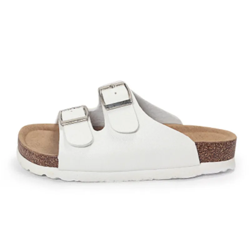 

Children Sandals Girls Beach Sandals Summer new fashion children cork slippers boy word cool slippers casual non-slip sandals