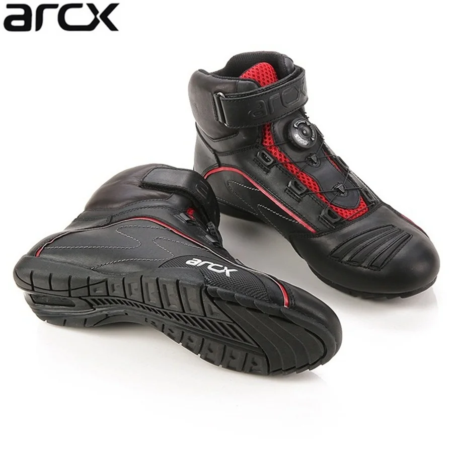 Бесплатная доставка 1 пара Лидер продаж дышащие мотоциклетные ботинки для