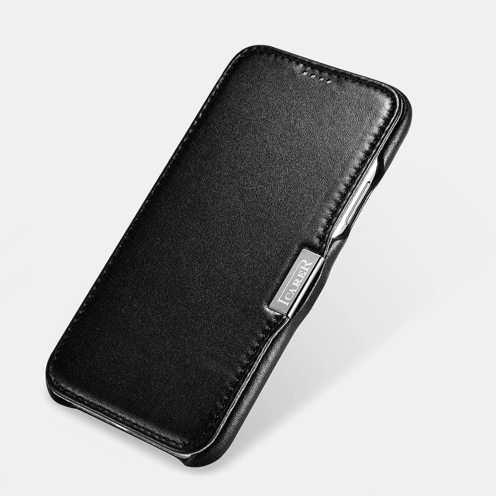 Бренд Icarer для iPhone XS MAX Роскошный чехол из натуральной кожи чехлы телефонов с