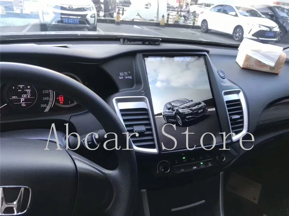 12,1 ''Tesla стиль Android 8,1 автомобильный dvd-плеер gps навигация для HONDA ACCORD головное устройство PX6 CARPLAY радио магнитофон ips авто