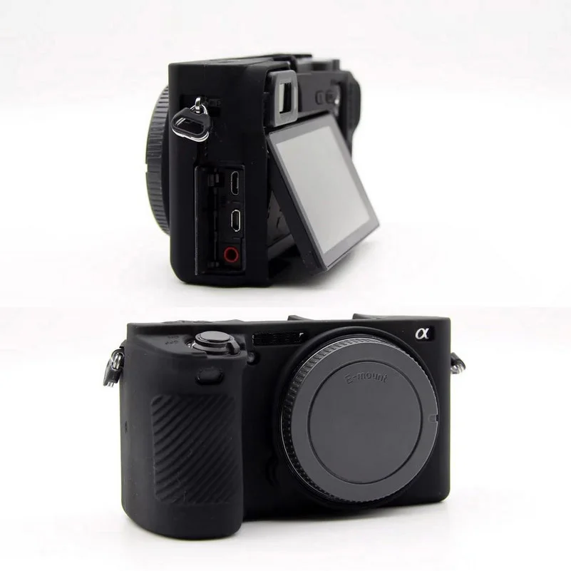 Sleeplion Мягкий силиконовый чехол Камера тела Защитная крышка для sony A6500 A6300