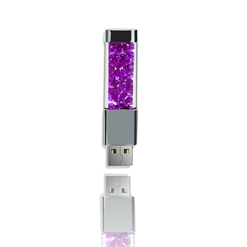 Модная дверная ручка со стразами светодиодный накопитель 16 ГБ 32 GB 4 8 USB флешки 64