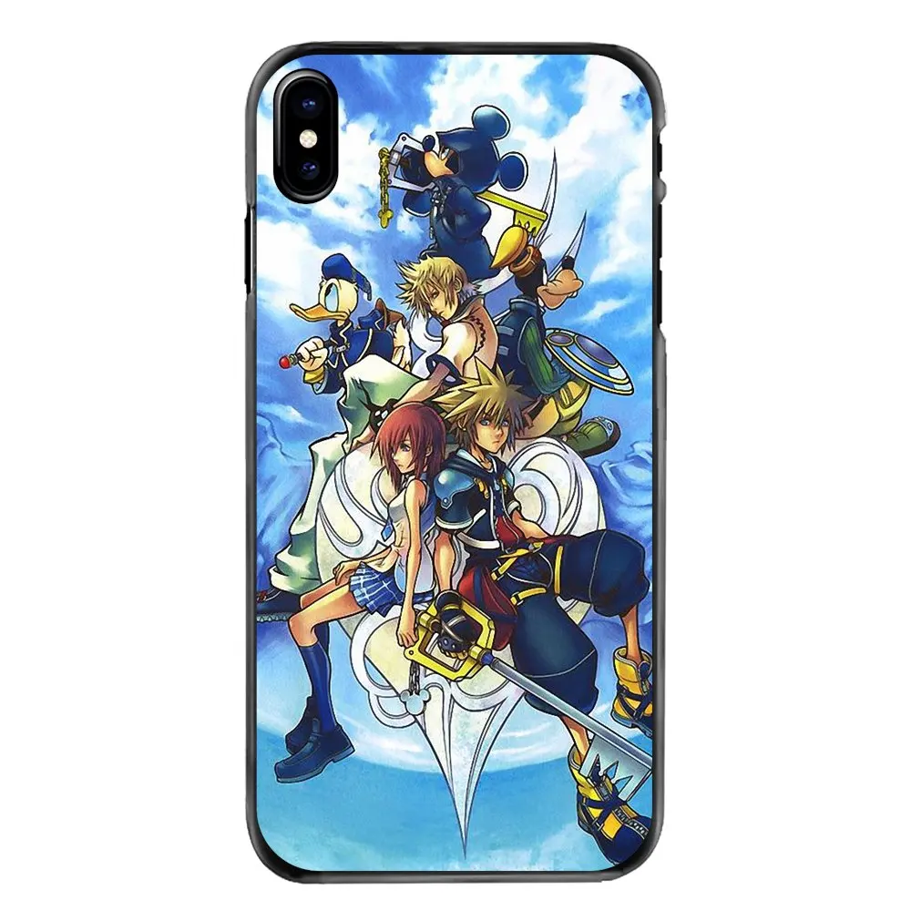 Для samsung Galaxy Note 2 3 4 5 S2 S3 S4 S5 мини S6 S7 край S9 S8 плюс аниме Kingdom Hearts игра Keyblades Сора