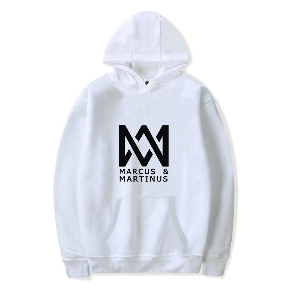 Толстовка с капюшоном Marcus & Martinus повседневная одежда в стиле хип хоп и колледжа