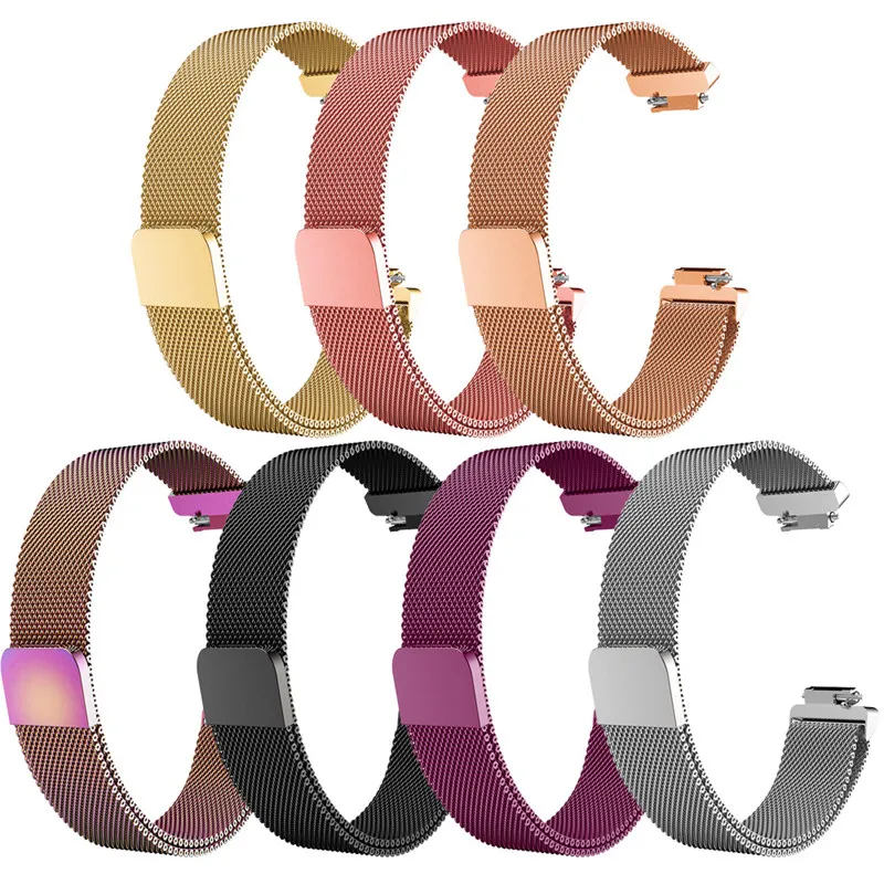 Hangrui Миланская петля для Fitbit Inspire HR аксессуары магнитный браслет из нержавеющей