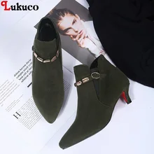 2019 классические Ботильоны botas большой размер 43 44 45 46 47 48 женские