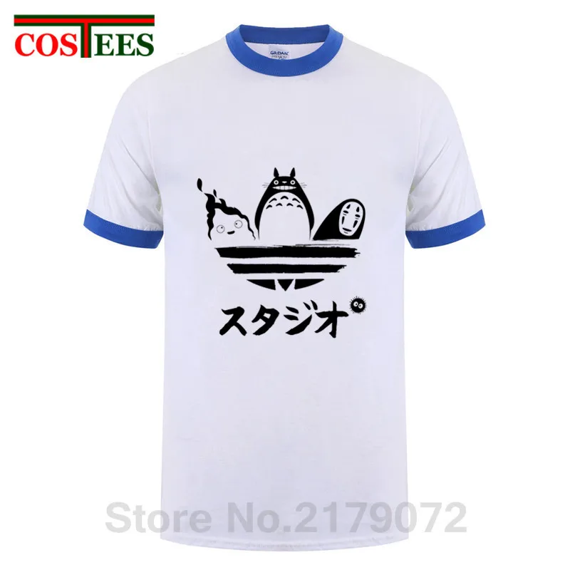 Дизайнерские футболки Харадзюку С Рисунком Тоторо футболка без лица безликая