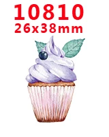 10810 30 шт мультфильм персонаж плоское украшение из смолы PR 10527 - Color: 10810