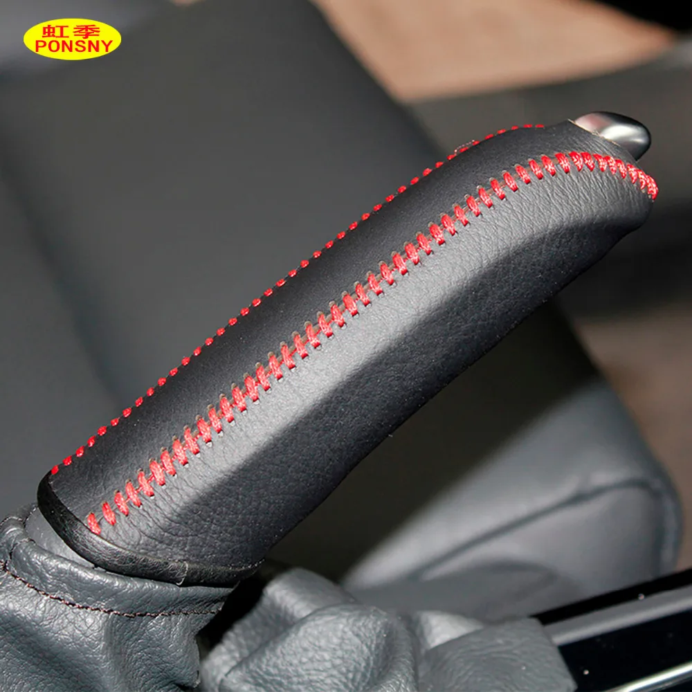 Ручной тормозной рычаг для Peugeot 508 из натуральной кожи|car handbrake covers|car handbrakehandbrake cover