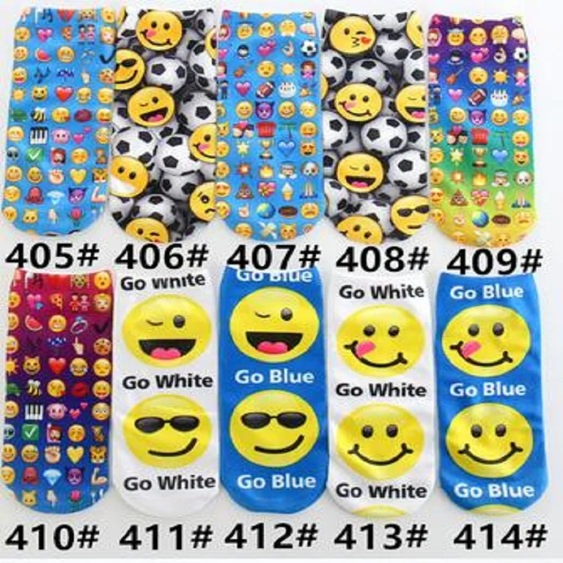 Новое поступление акция хлопковые 1 пара 3d носков в стиле Харадзюку женские