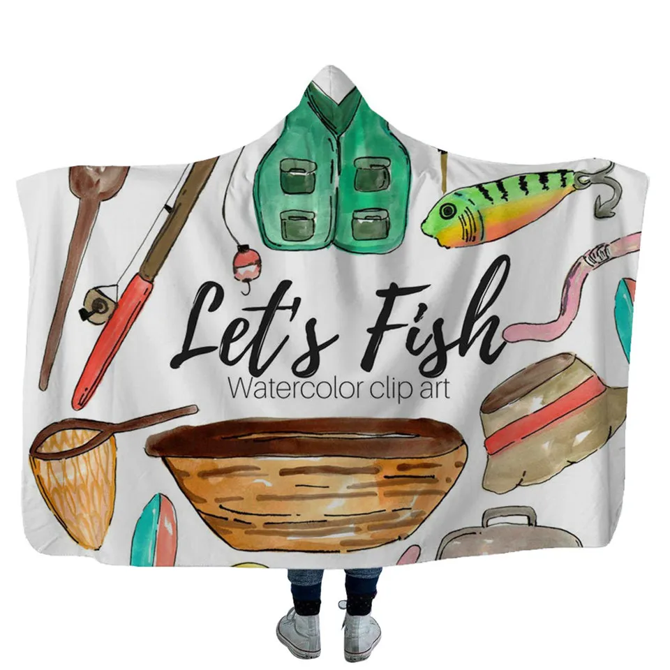 SOFTBATFY играющих детей вечерние комбинезон с капюшоном флис одеяло