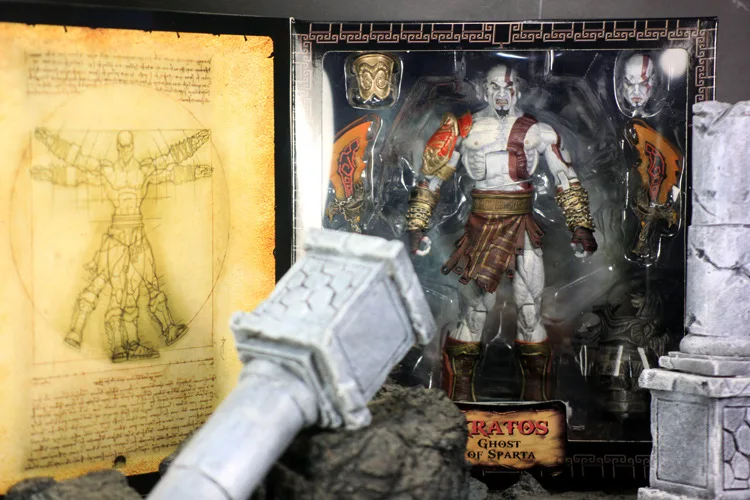 NECA игра Бог войны Кратос 18 см экшн-Фигурки игрушки | Игрушки и хобби