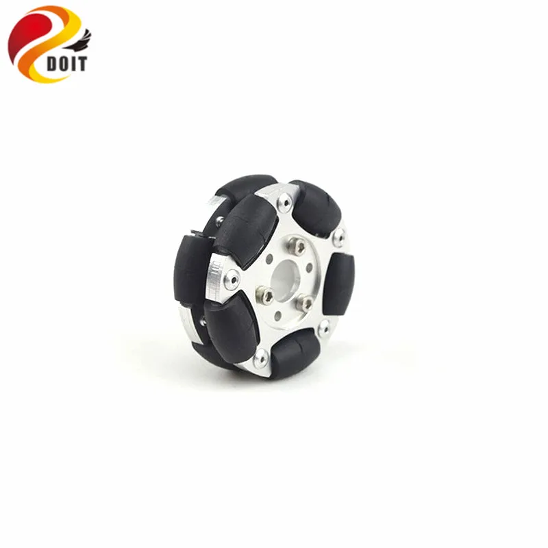 

60mm Double Omni Wheel Omni-directional Wheel Universal Wheel for Robot Tank Chassis DIY RC Toy