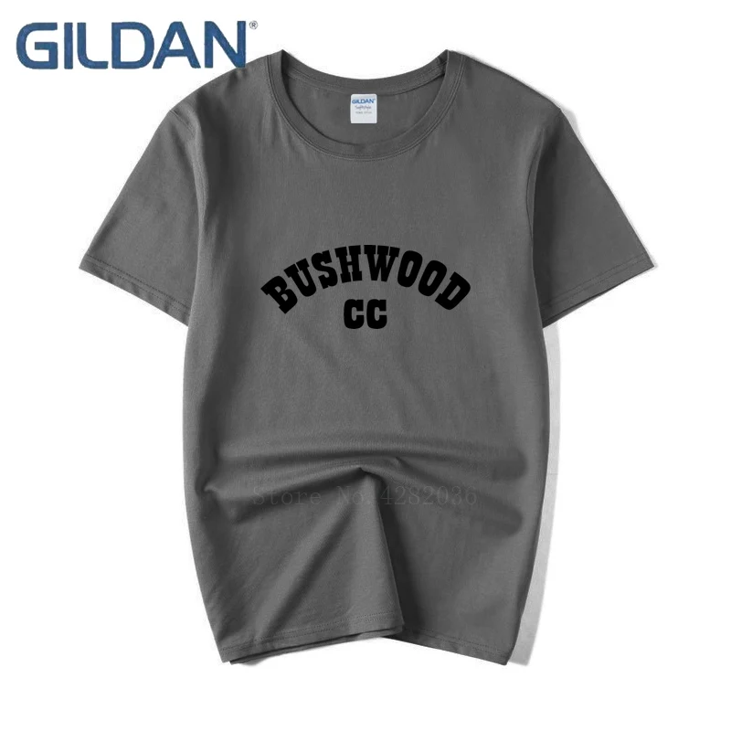 Bushwood Country Club животного мужские черные футболки без пряжки футболка с коротким