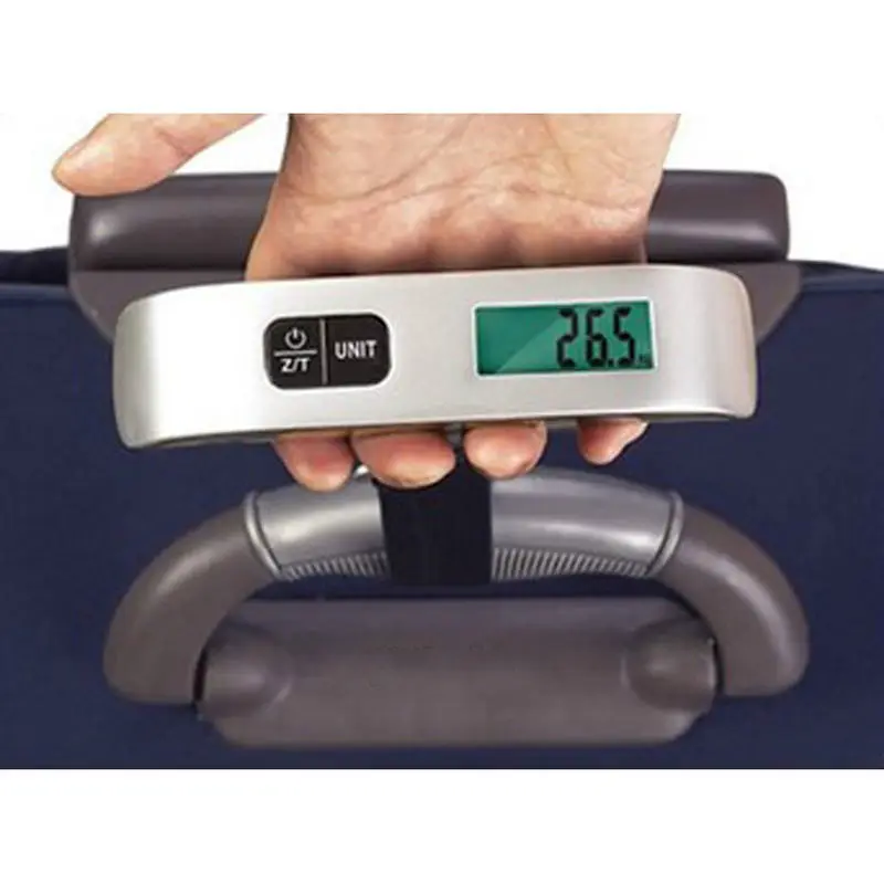 Popular 50kg/10g Portable LCD Digital Hanging Luggage Scale Electronic Weight sc | Инструменты
