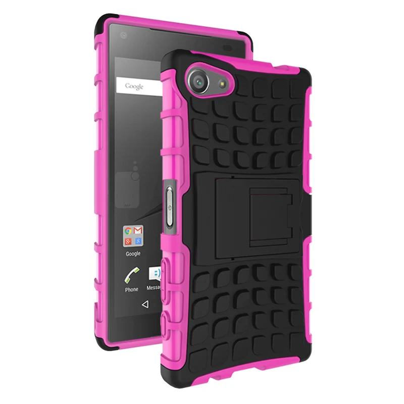 Rose Чехол для sony Xperia Z2 Z3 Z5 Compact Coque, защитный противоударный чехол s для sony Xperia Z5 Mini, защитный чехол для телефона - Цвет: Rose