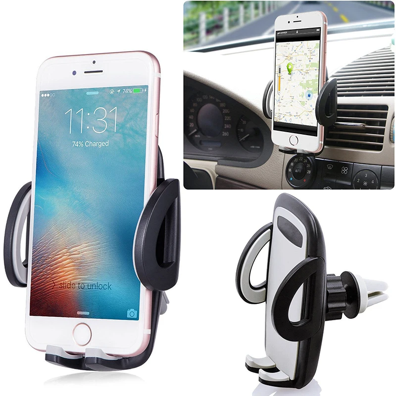 

Universal Mini Car Air Outlet Holder Stents Vent Mount Support For Cell Phone Mobile Car Phone Holder Car Air Vent