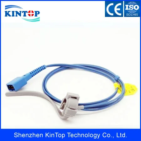 5 шт./лот совместимый с новым Nellcor DS 100A Neonate wrap Spo2 sensor probe.7 pin Non Oximax сертификатом CE| |
