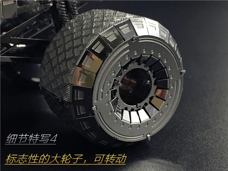 MMZ модель NANYUAN 3D металлическая модель комплект OFF-ROADER Авто Вранглер сборка модель DIY 3D лазерная резка модель головоломка автомобиль игрушки для взрослых