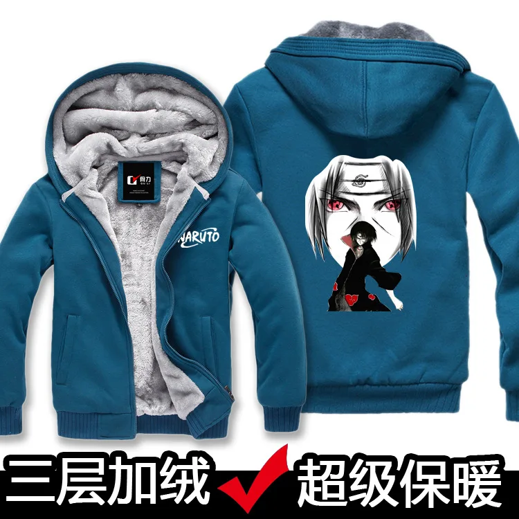 Наруто Учиха Косплей-костюм SASUKE костюм зимняя модная мужская одежда с героями