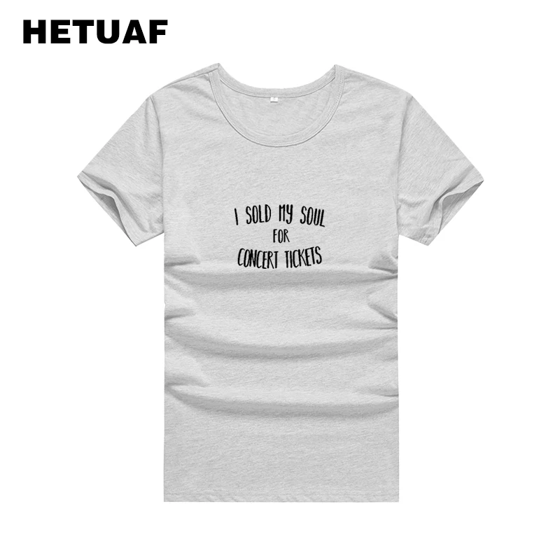 Женская футболка в стиле Харадзюку HETUAF забавная с надписью I Selling MY SOUL для