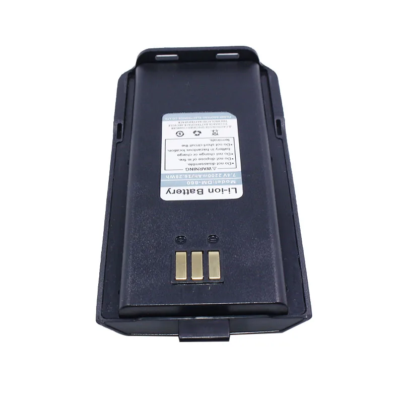 BAOFENG DM 860 7 4 в 2200 мАч литий ионная батарея для baofeng Walkie Talkie DM860 1801 радиодия GD 77 TYT MD 760