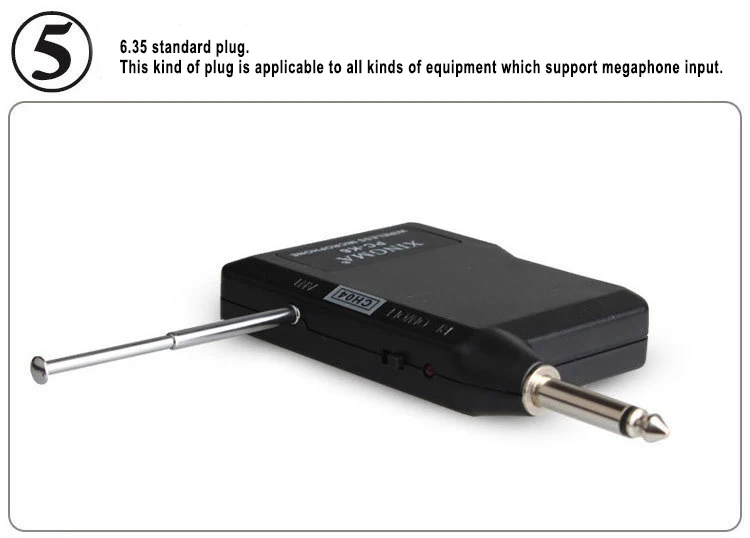 XINGMA PC-K3 Wireless Microphone Professional Dynamic VHF Metal Handheld Mic For Karaoke Computer PC Singing KTV