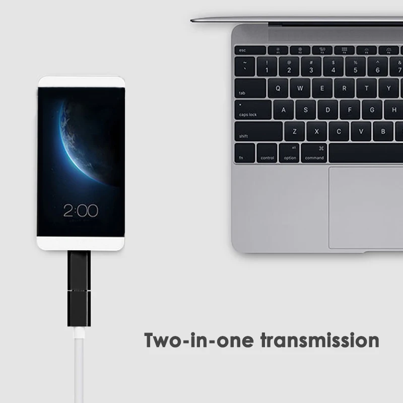 USB 3 1 Micro Usb для type C адаптер микро usb конвертер huawei OTG данных зарядное устройство