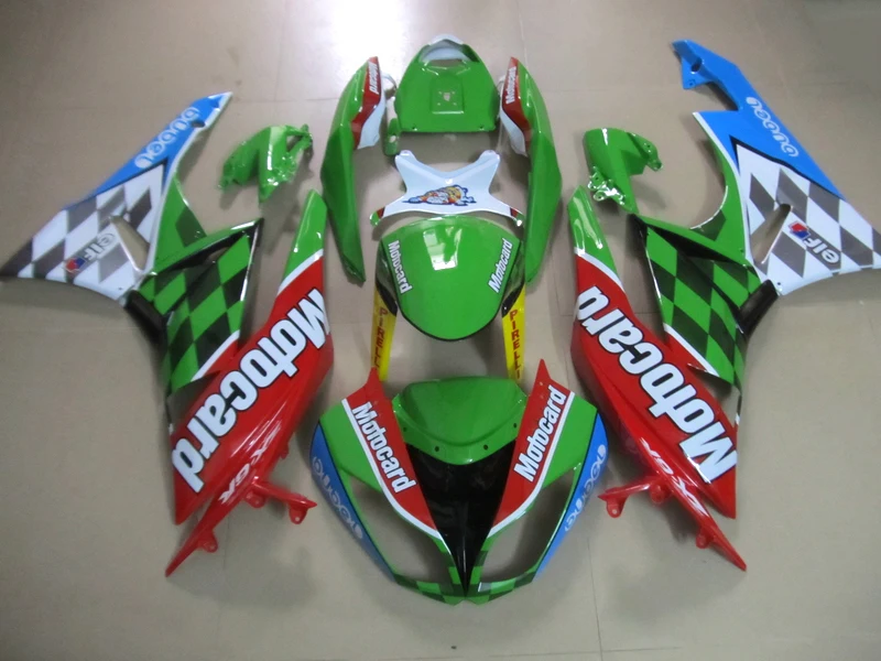 Комплект обтекателей для мотоцикла Kawasaki Ninja ZX6R 2009 2010 2011 2012 636 7 подарков 09 10 11 12